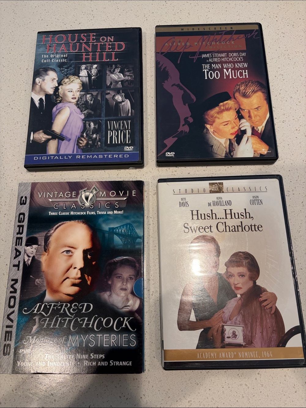 Four DVD - Thrillers and Suspense